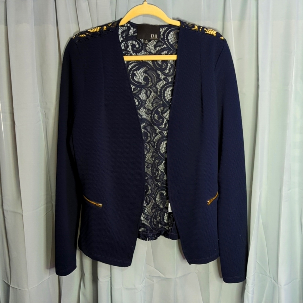 Kaii Los Angeles Lace Back Cardigan